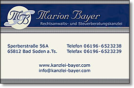 Anwaltskanzlei Bayer